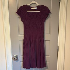 Anthropologie Sparrow Plum Sweater Dress